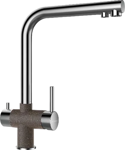 Смеситель для кухни Schock Cristadur Vitus бронза Sancos — официальный сайт