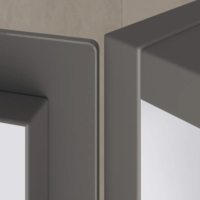 Шкаф-пенал для ванной Keuco Stageline 32831 L, инокс матовый, с подсветкой Sancos — официальный сайт