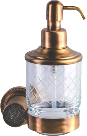 Дозатор Boheme Royal Cristal Bronze подвесной Sancos — официальный сайт