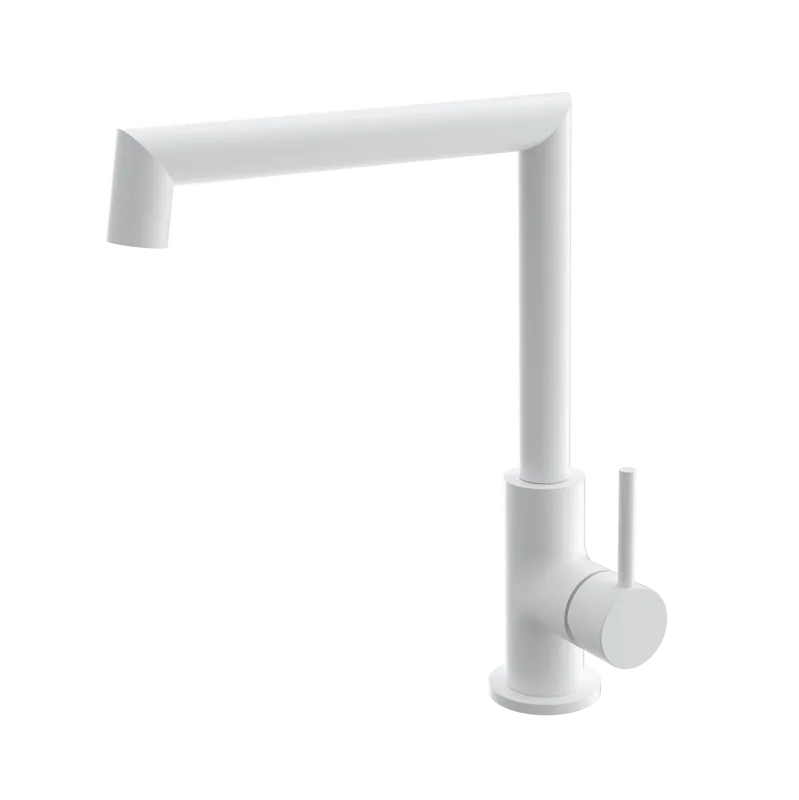 Смеситель для кухни Wonzon & Woghand WW-L1005-MW матовый белый Sancos — официальный сайт