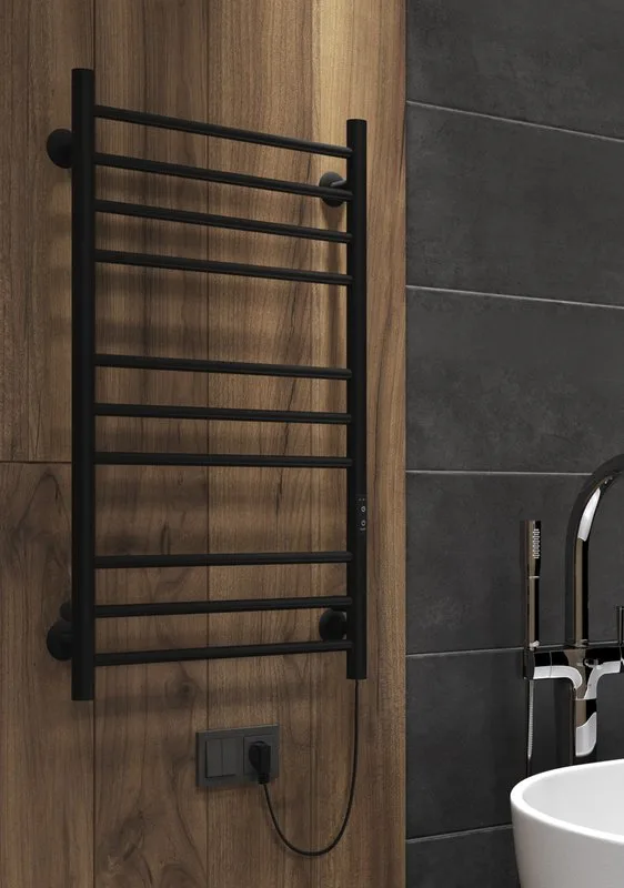 Полотенцесушитель электрический Indigo Line Trinity LСLTE100-50BRRt черный муар Sancos — официальный сайт