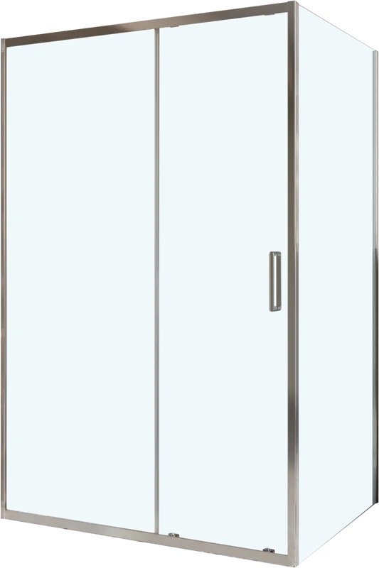 Душевой уголок BelBagno Luce AH-1-130/100-C-Cr профиль хром, стекло прозрачное Sancos — официальный сайт