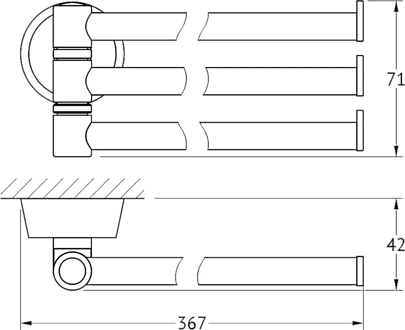 Полотенцедержатель FBS Vizovice VIZ 045 Sancos — официальный сайт