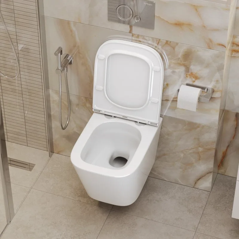 Унитаз подвесной BelBagno Ardente-R BB520CH-TOR BB2322SC с микролифтом, безободковый, глянцевый белы Sancos — официальный сайт