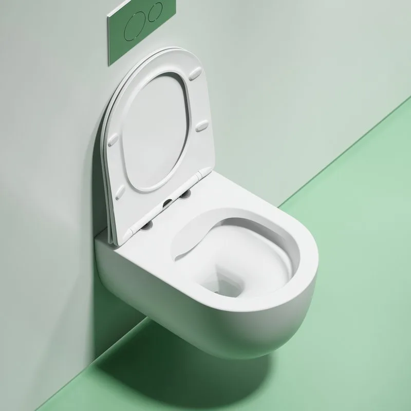 Унитаз подвесной Ceramicanova Modena Rimless CN6063MW Sancos — официальный сайт