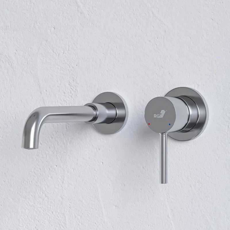 Смеситель для раковины RGW Shower Panels SP-47 С ВНУТРЕННЕЙ ЧАСТЬЮ, хром Sancos — официальный сайт