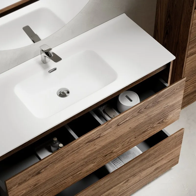 Тумба под раковину Sancos Libra Floor 120 напольный дуб чарльстон, LB120F-1ECH Sancos — официальный сайт