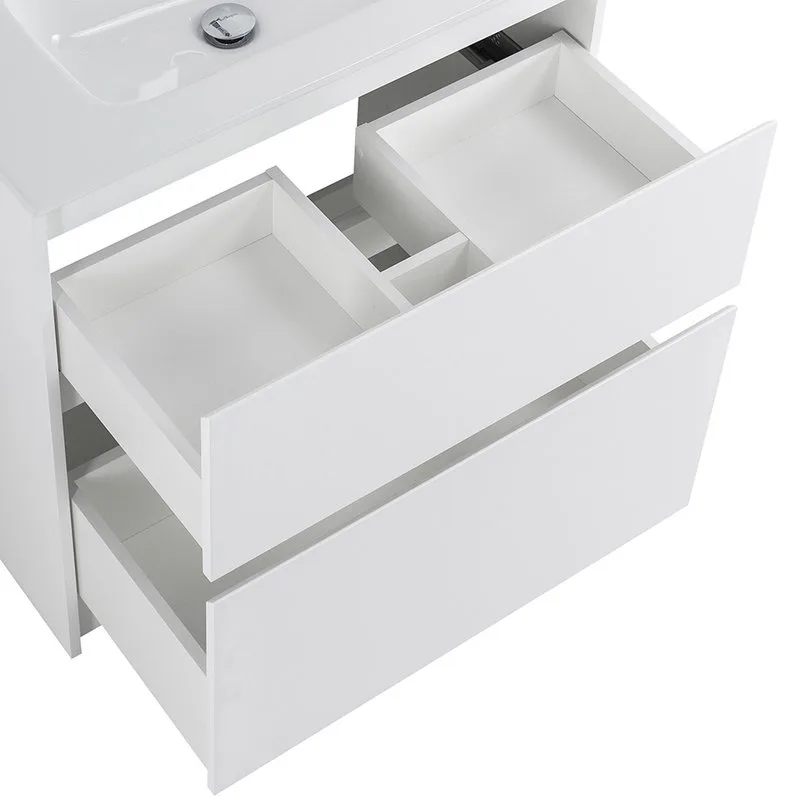 Тумба под раковину без столешницы BelBagno Kraft 80 напольная, bianco opaco Sancos — официальный сайт