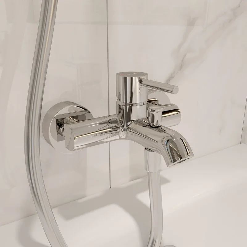 Смеситель для ванны с душем VitrA Minimax S A41994EXP Sancos — официальный сайт