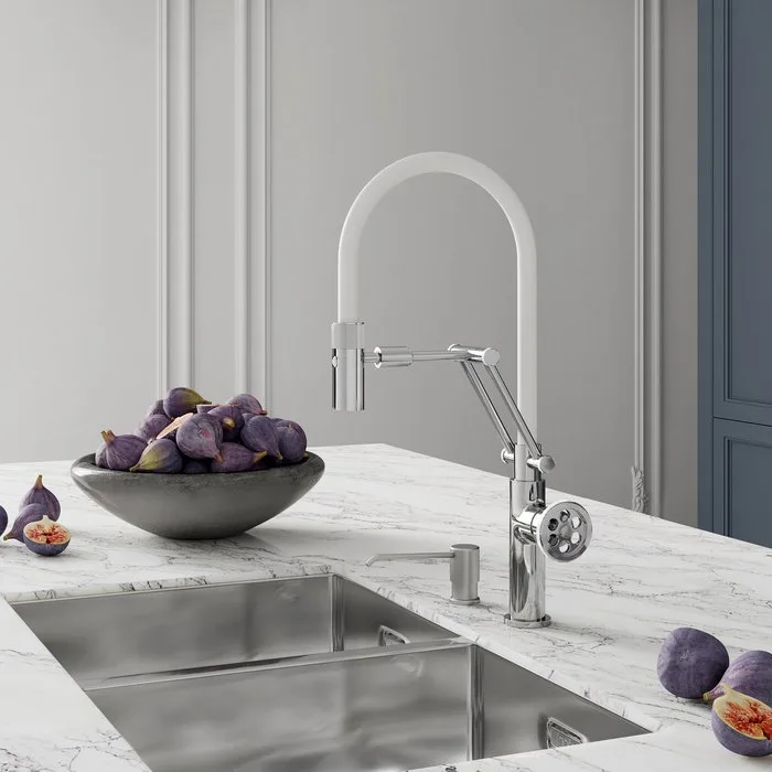 Смеситель для кухни IDDIS Grange GRASBFLi05 хром, с гибким изливом Sancos — официальный сайт
