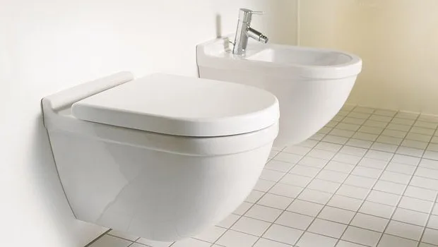 Унитаз подвесной Duravit Starck 3 2225090000 63890000 с микролифтом, глянцевый белый Sancos — Оригинал