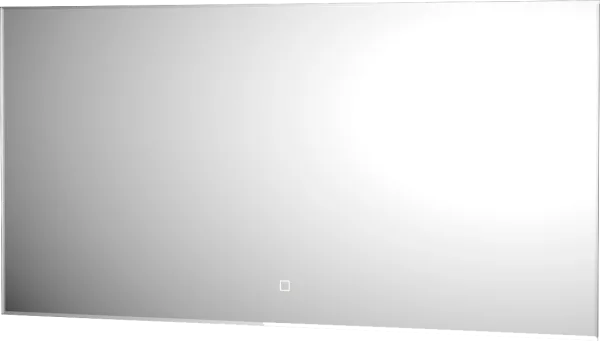 Зеркало Defesto Glow DF 2515SH 100х50 с LED-подсветкой, 3000 K, сенсорный выключатель