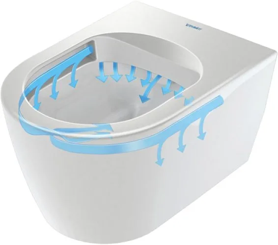 Унитаз подвесной Duravit ME by Starck 45290900A1 Sancos — официальный сайт