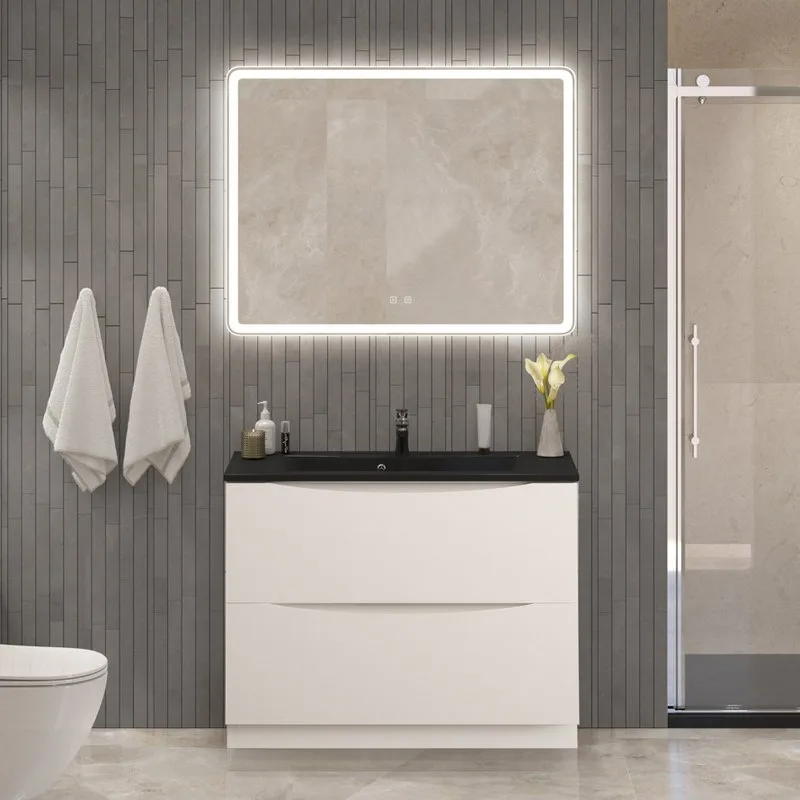 Тумба под раковину без столешницы BelBagno Marino 100 bianco lucido, напольная Sancos — официальный сайт