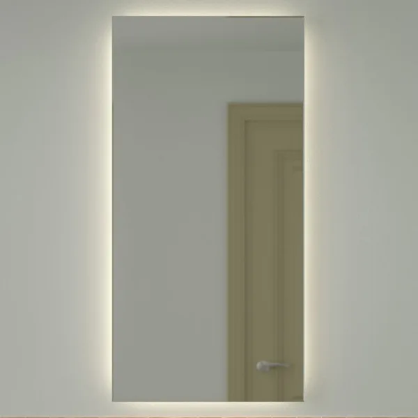 Зеркало Defesto Glow DF 2508 60х120 с LED-подсветкой, 4 500 K, без выключателя