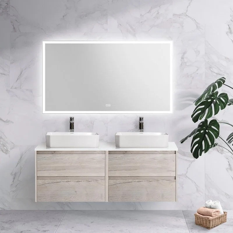 Зеркало BelBagno SPC-GRT-1400-800-LED-TCH-WARM с подсветкой Sancos — официальный сайт
