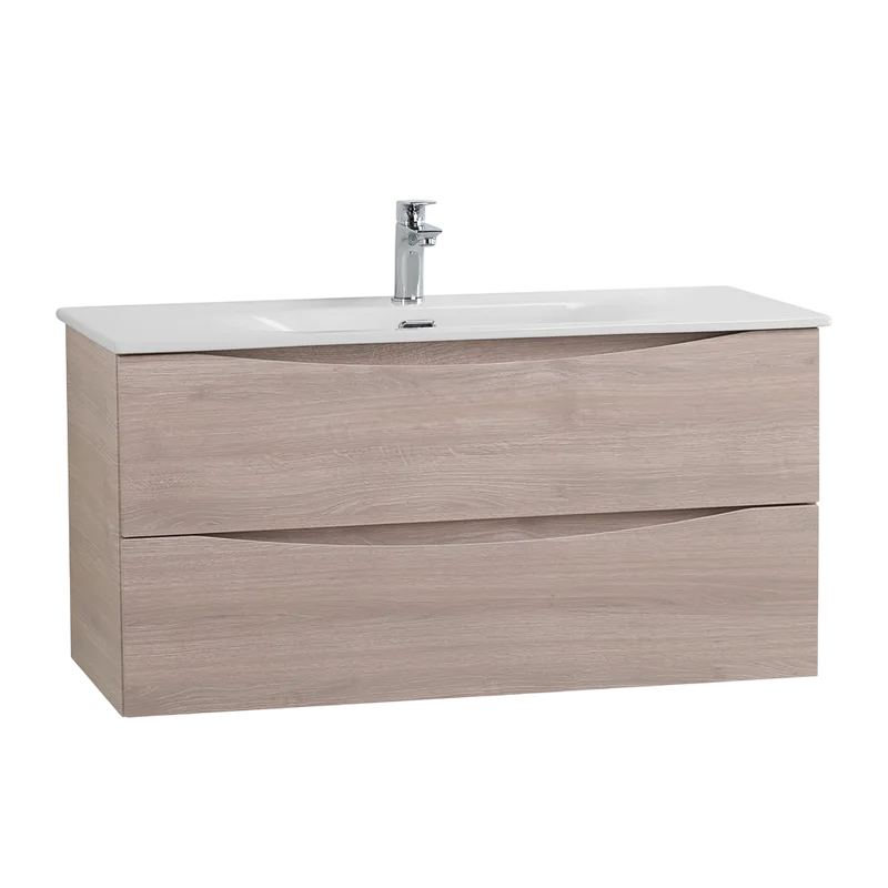 Тумба под раковину без столешницы BelBagno Marino-cer-n 100 подвесная, rovere grigio Sancos — официальный сайт