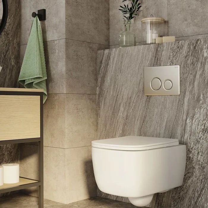 Кнопка смыва IDDIS Unisteel UNS10S0i77 нержавеющая сталь Sancos — официальный сайт