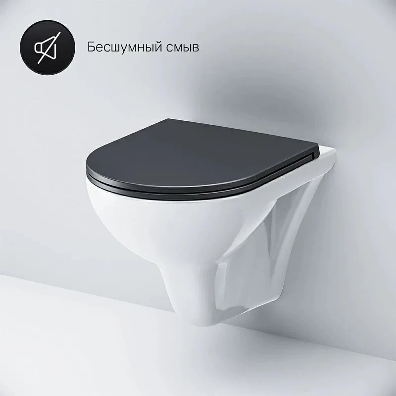 Унитаз подвесной AM.PM Gem FlashClean C901700SCmb Sancos — официальный сайт