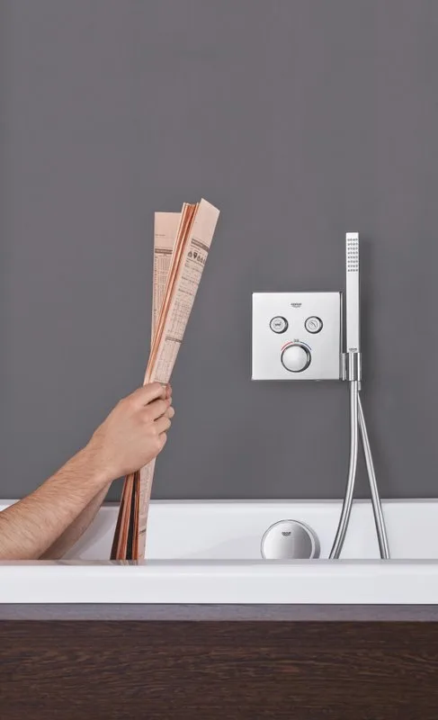 Термостатический смеситель встраиваемый Grohe Grohtherm SmartControl 29125000 для душа Sancos — официальный сайт