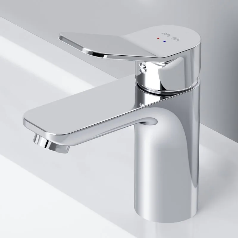 Смеситель для раковины AM.PM X-Joy F85A02100 хром Sancos — официальный сайт