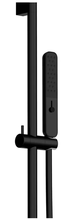 Душевой комплект AQUAme AQM8401MB, С ВНУТРЕННЕЙ ЧАСТЬЮ, черный матовый Sancos — официальный сайт