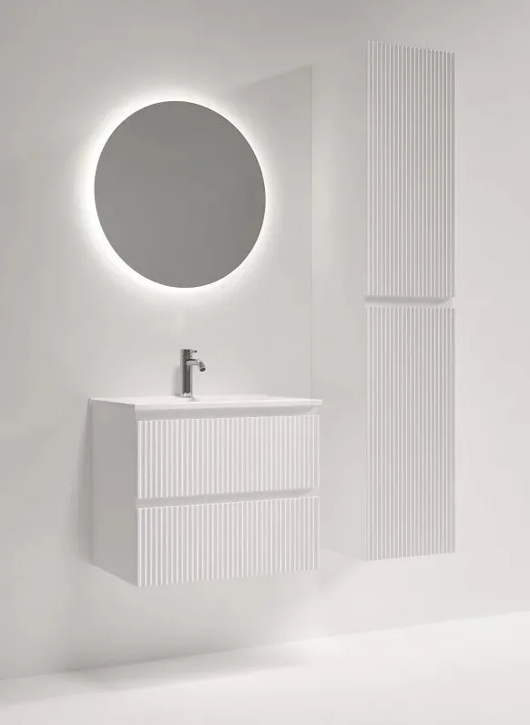 Тумба под раковину Sancos Snob R 60 подвесная Bianco (белый), SNR60/39W Sancos — официальный сайт