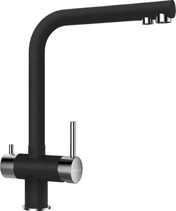 Смеситель для кухни Schock Cristalite Wellus New оникс Sancos — официальный сайт