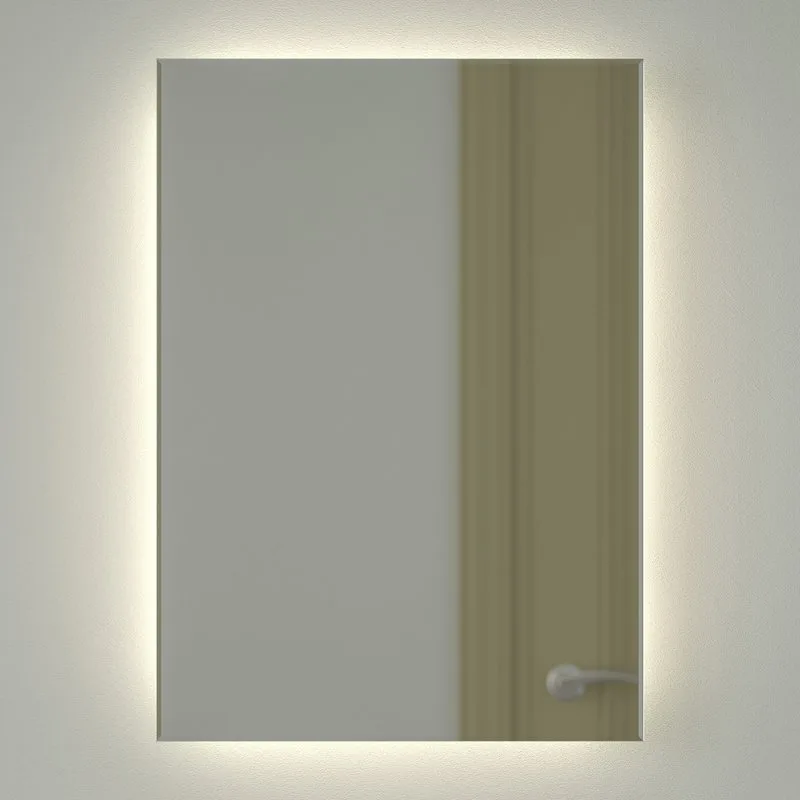 Зеркало Defesto Glow DF 2504 50х70 с LED-подсветкой, 4 500 K, без выключателя