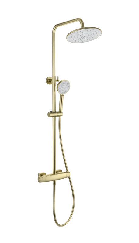 Душевая стойка Wonzon & Woghand NEO WW-B3035-A-BG, брашированное золото Sancos — официальный сайт