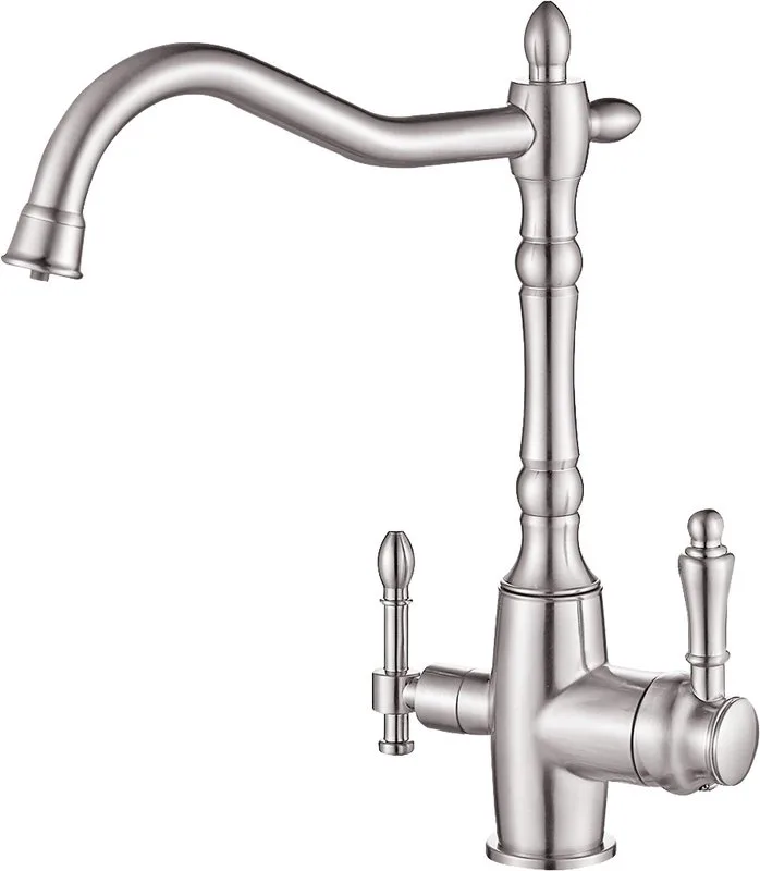 Смеситель для кухни Steel Hammer SH 812 Satin Sancos — официальный сайт