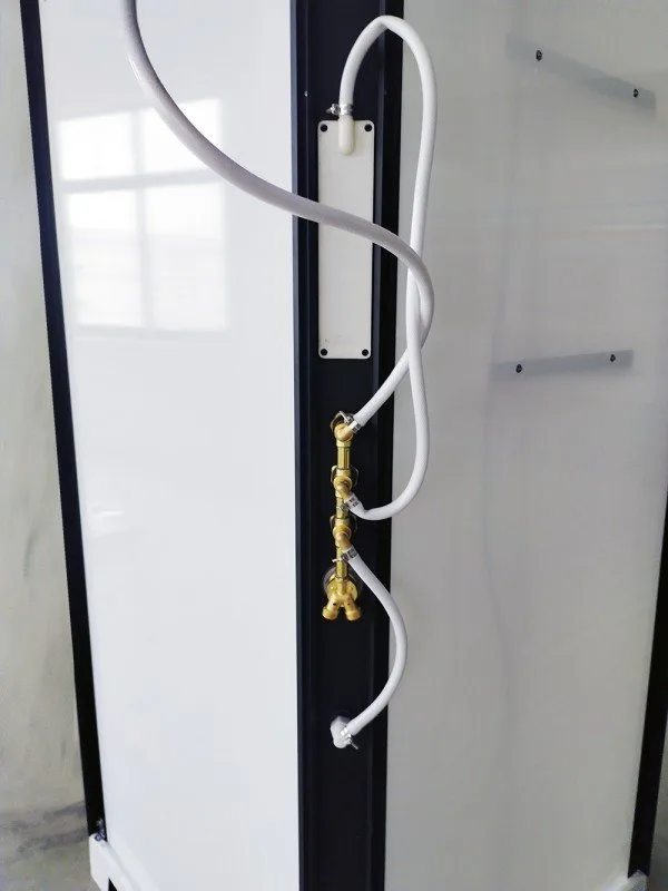 Душевая кабина Esbano ESM ESM-QUADRO-90 (Left) 90х90х215 L, квадратная Sancos — официальный сайт