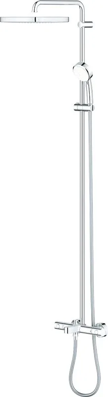 Душевая стойка Grohe Tempesta Cosmopolitan System 250 26691000, с термостатом Sancos — официальный сайт