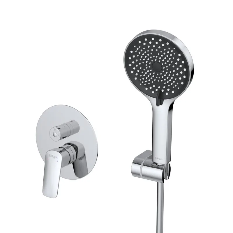 Душевой комплект BelBagno Marino VDSET-CRM, С ВНУТРЕННЕЙ ЧАСТЬЮ, хром Sancos — официальный сайт