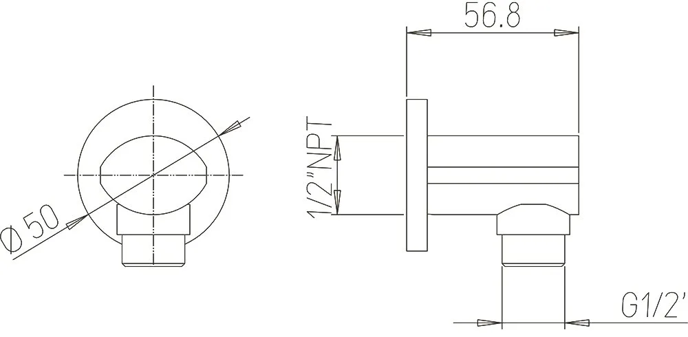 Шланговое подключение Paini 86CR503P Sancos — официальный сайт