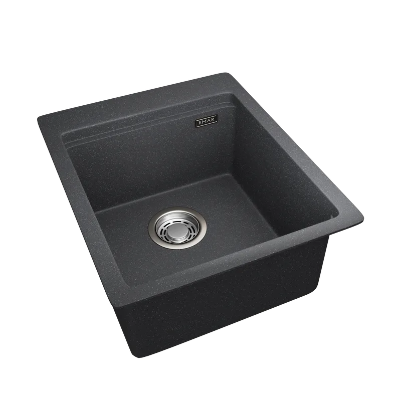 Мойка кухонная Emar Quartz EMQ-1420.Q Оникс Sancos — официальный сайт