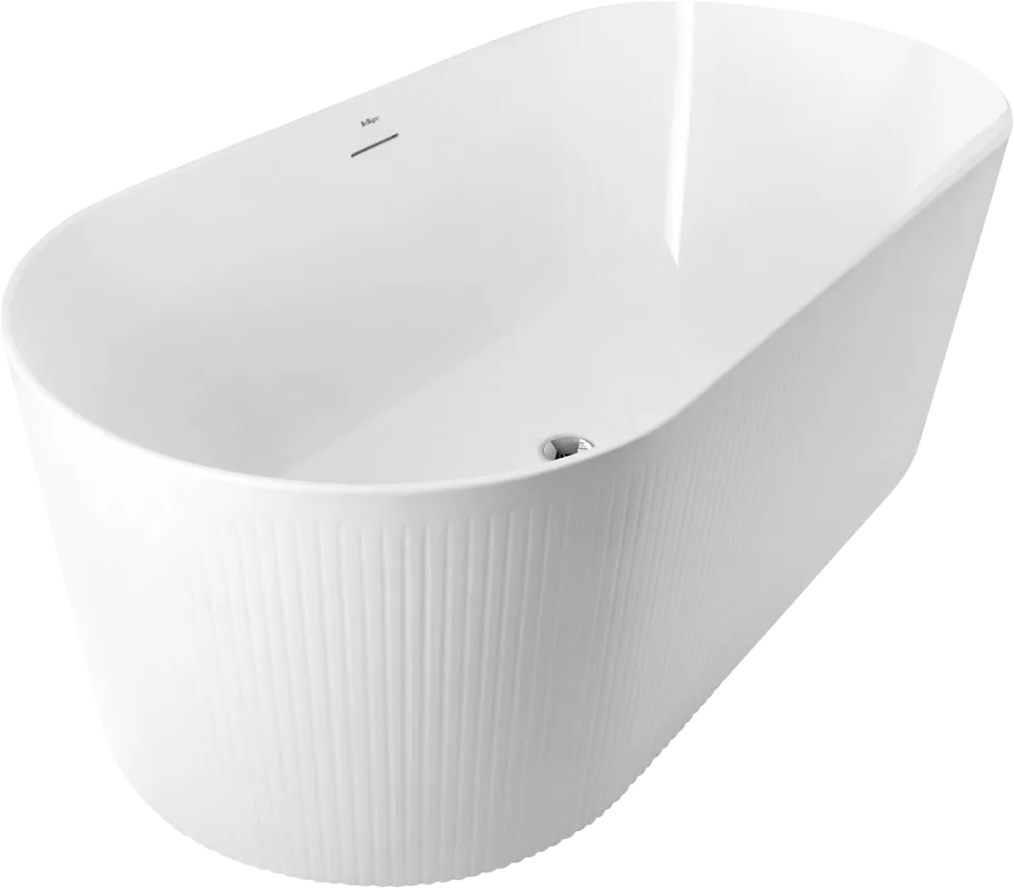Акриловая ванна BelBagno BB411 170x80 см, отдельностоящая, белая, овальная, со сливом-переливом, с д Sancos — официальный сайт