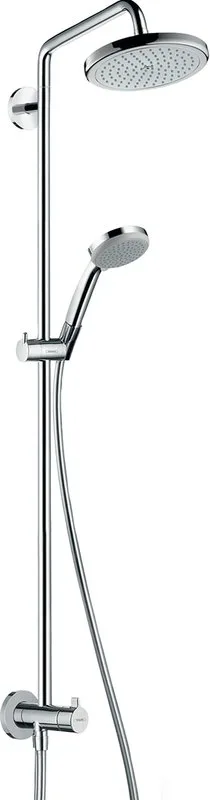 Душевая стойка Hansgrohe Croma 220 Showerpipe Reno 27224000 Sancos — официальный сайт