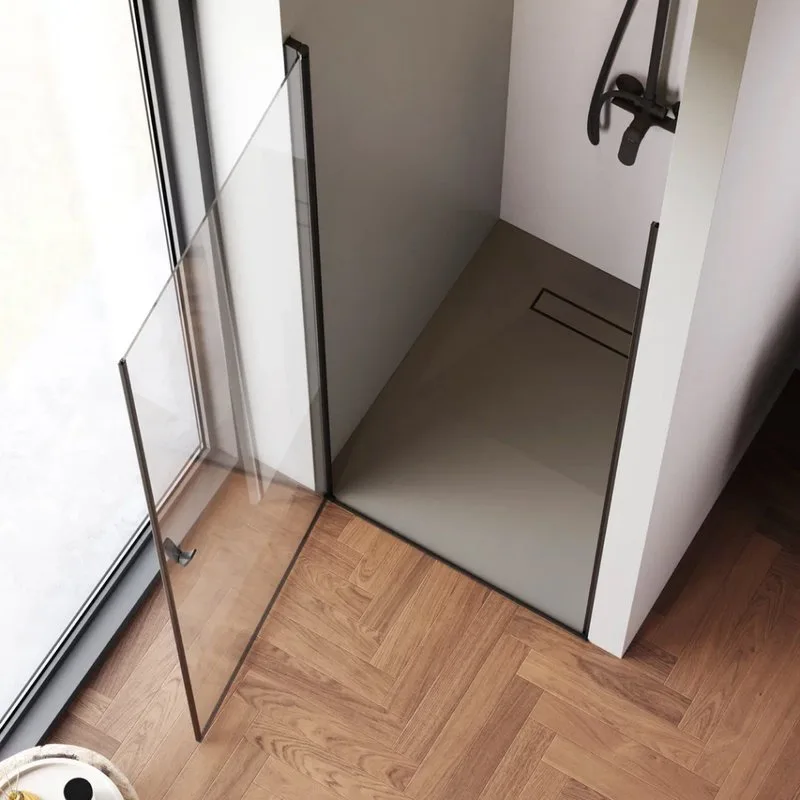 Душевая дверь в нишу AM.PM Sunny W87G-80-1P-BT 80 см Sancos — официальный сайт