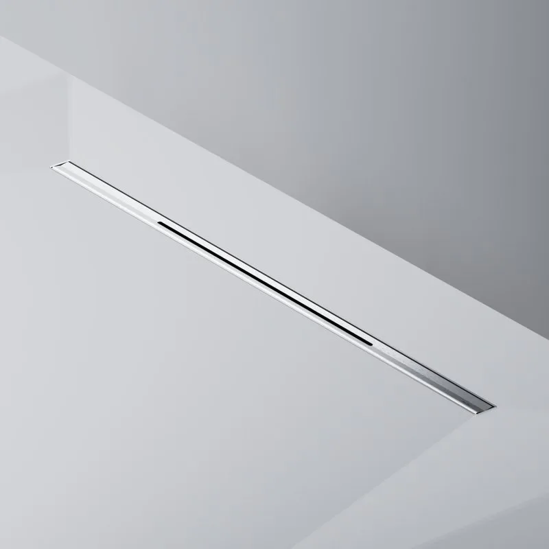 Душевой трап (лоток) AM.PM MasterFlow Slim line 80 см, сталь матовая Sancos — официальный сайт