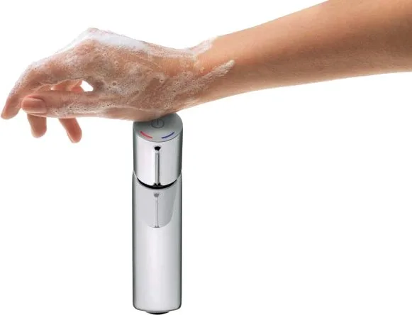 Смеситель для раковины Hansgrohe Talis Select E 71750000 с донным клапаном Sancos — официальный сайт