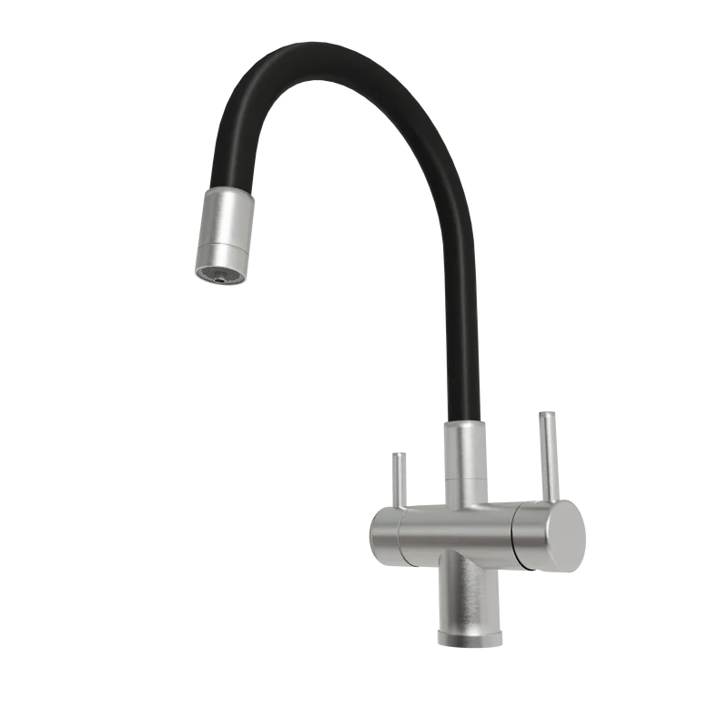 Смеситель для кухни Emar Steel ЕС - 3015 satin Sancos — официальный сайт