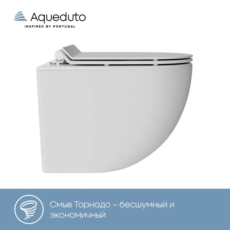 Унитаз подвесной Aqueduto Ovo Tornado OVOT0110 Sancos — официальный сайт