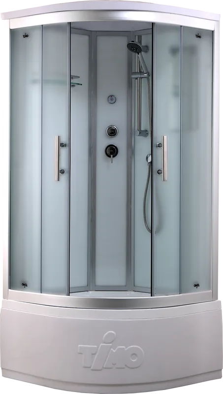 Душевая кабина Timo Standart T-6600SF Silver Fabric с высоким поддоном Sancos — официальный сайт
