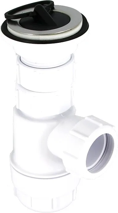 Сифон для раковины McAlpine MRW2L, с пробкой Sancos — официальный сайт