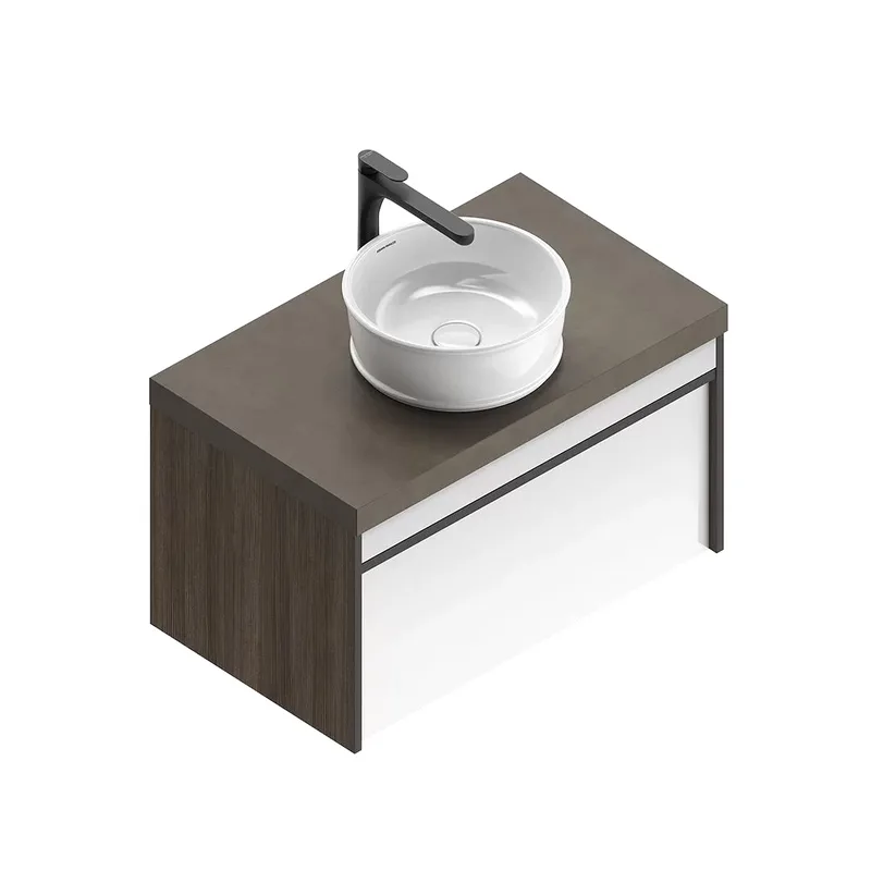 Тумба под раковину без столешницы KERAMA MARAZZI Modula 80 подвесная, арабика, глянцевая белая Sancos — официальный сайт