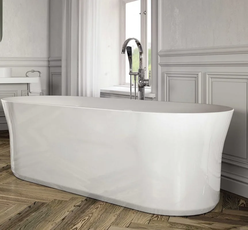 Акриловая ванна Ravak Ypsilon 180x80 см, отдельностоящая, белая, овальная, на ножках Sancos — официальный сайт
