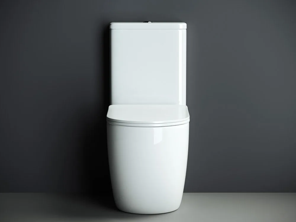 Унитаз-компакт напольный Ceramicanova Mia Rimless CN1801 Sancos — официальный сайт