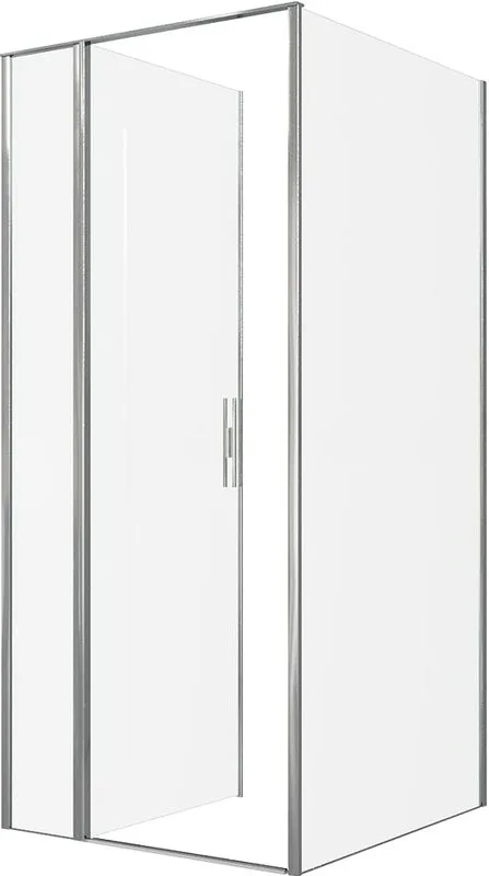 Душевой уголок Allen Brau Priority 90x100, профиль хром, стекло прозрачное Sancos — официальный сайт