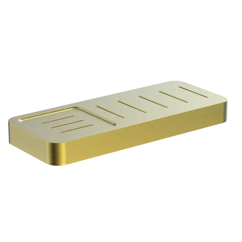 Мыльница Wonzon & Woghand WW-8332-BG брашированное золото, с полкой Sancos — официальный сайт